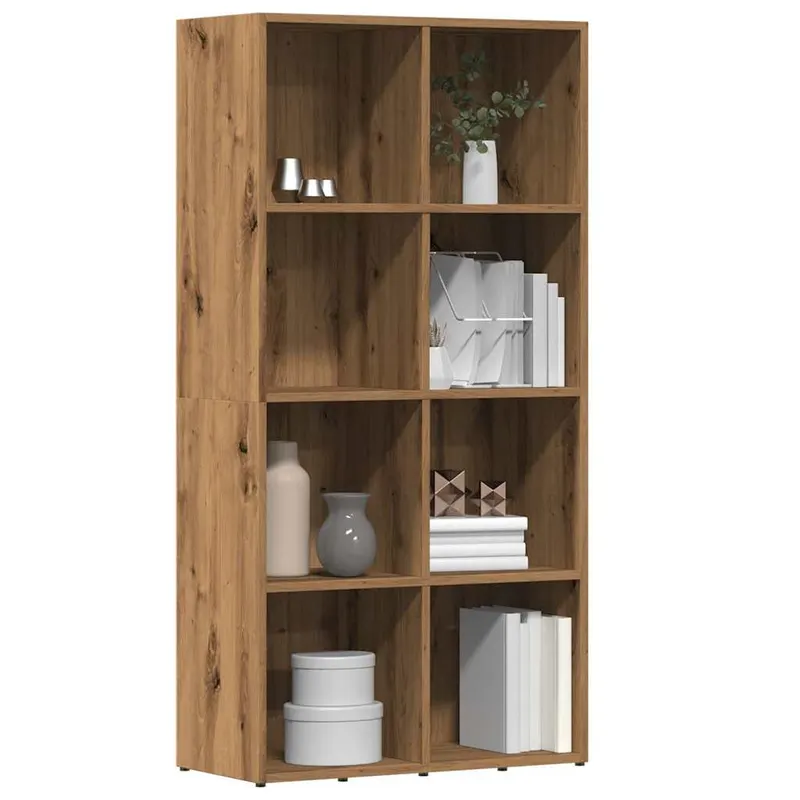 biblioteca, stejar artizanal, 66x30x130 cm, lemn prelucrat