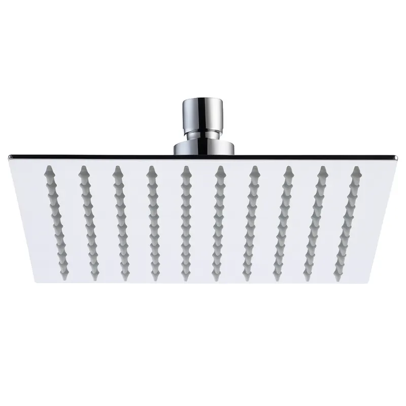 Palarie de dus patrata Rermer Wellness 357UFS30X, tip ploaie, dimensiune 30x30 cm, anticalcar, ultra plata, finisaj lucios, alama cromata