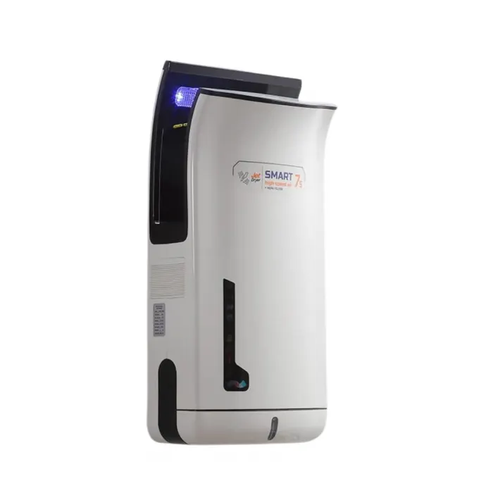 Uscator maini senzor Jet Drayer, filtru Hepa, 2000W uscare rapida aer cald rece, argintiu