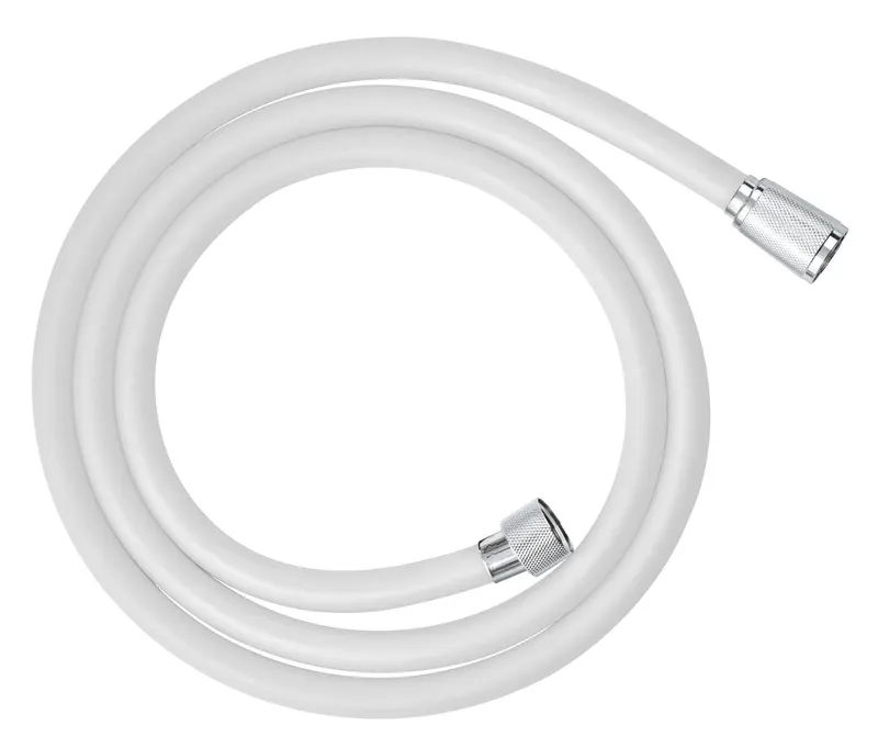Furtun Grohe 107061LS00, SilverFlex, universal, 1.5 m, anti-rasucire, alb