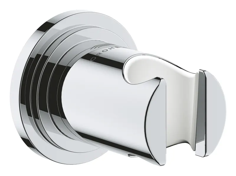 Suport para dus Grohe 26894000, 68 mm, 55 mm, universal, pe perete, metal, suport para dus incorporat, Crom