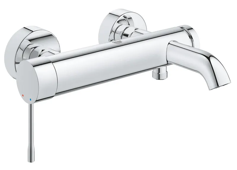 Baterie cada Grohe 25250001, 1 bar, 193 mm, 294 mm, 106 mm, 2 orificii instalare, 1 2 dimensiune racord, Crom