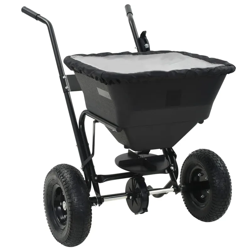 Utilaj de imprastiat sare, 106x73x76 cm, pvc si otel, 45 l