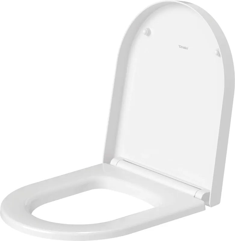 Capac WC Duravit 0020190000, ME by Starck, pentru wc, capac softclose, eliberare rapida, suprafata antiaderent, alb