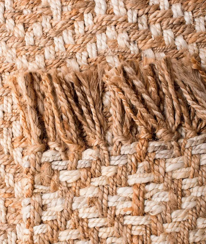 Covor de living / dormitor 00017A, Natural - Natural