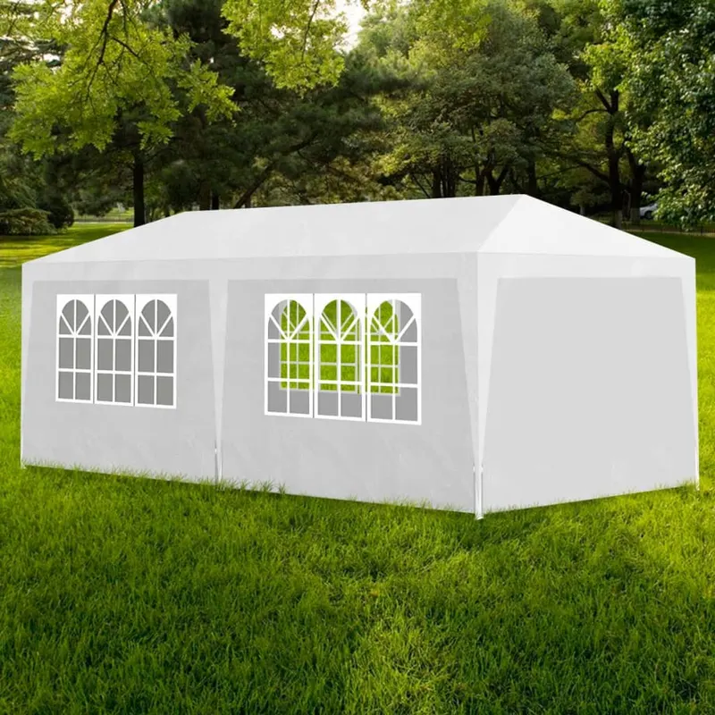 cort de petrecere, alb, 3 x 6 m