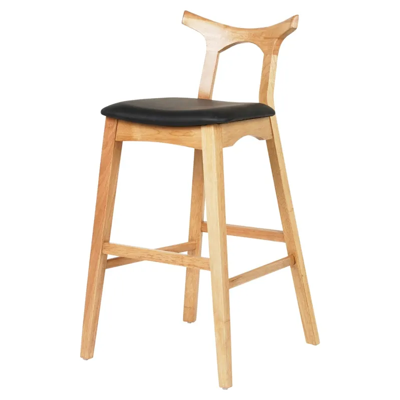Scaun de bar INDRA H75 CM - Lemn