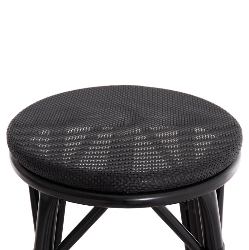 Scaun de bar HARDIV UNI H65 CM - Negru