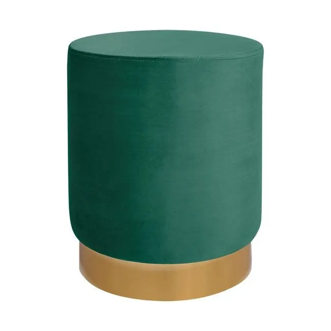 Taburet AGATA Ø35 CM - Verde
