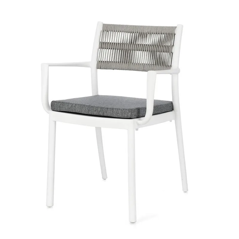 Set scaune 3+1 gratis ALVIN WHITE - Grey