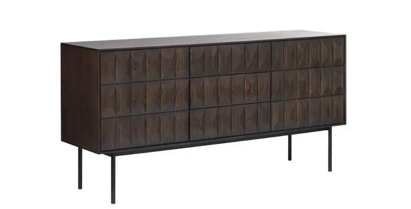 Comoda HORBAL 160 x 45 x 80 CM - Maro
