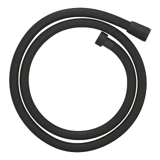 Furtun dus 125 cm negru mat Phantom Black, Grohe SilverFlex