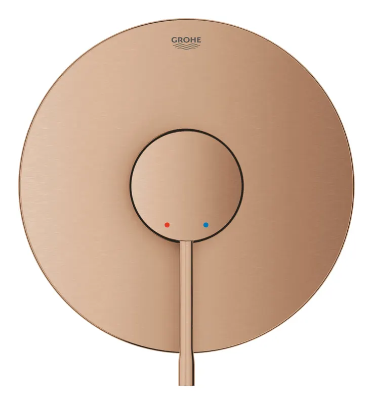 Unitate comanda Grohe 24168DL1, Essence, 1 functie, necesita valva, mat, cupru