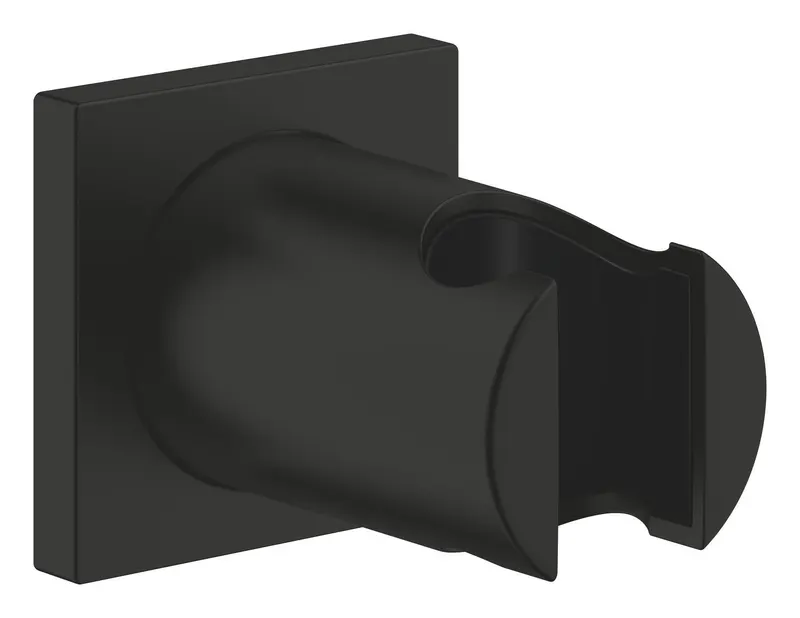Suport para dus Grohe 270752430, 69 mm, 50 mm, universal, pe perete, abs, metal, suport para dus incorporat, Negru