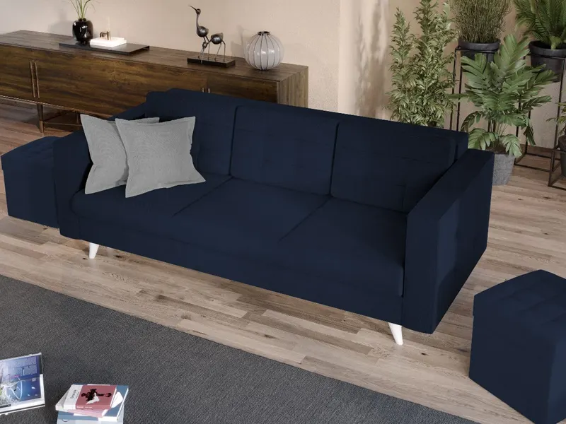 Canapea Santorini Albastra — imaginea 2