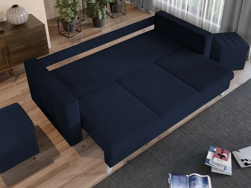 Canapea Santorini Albastra — imaginea 3