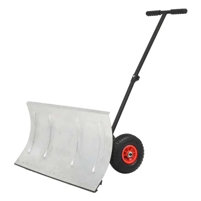 plug de zapada manual cu roti, 100 x 44 cm