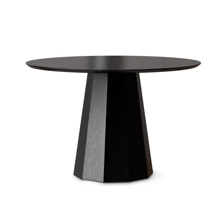 Masa DELIA BLACK Ø120 CM - Negru / Ø120cm