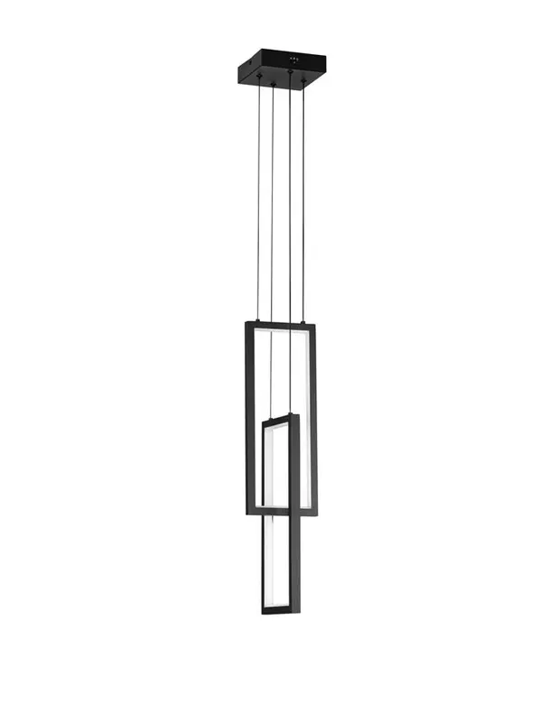 Lampa suspendata dimabila ALIS 15 - Negru