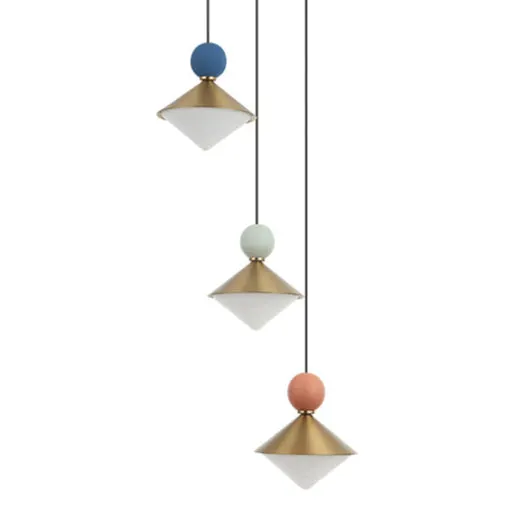 Lampa suspendata NOREN TRIO - Gold