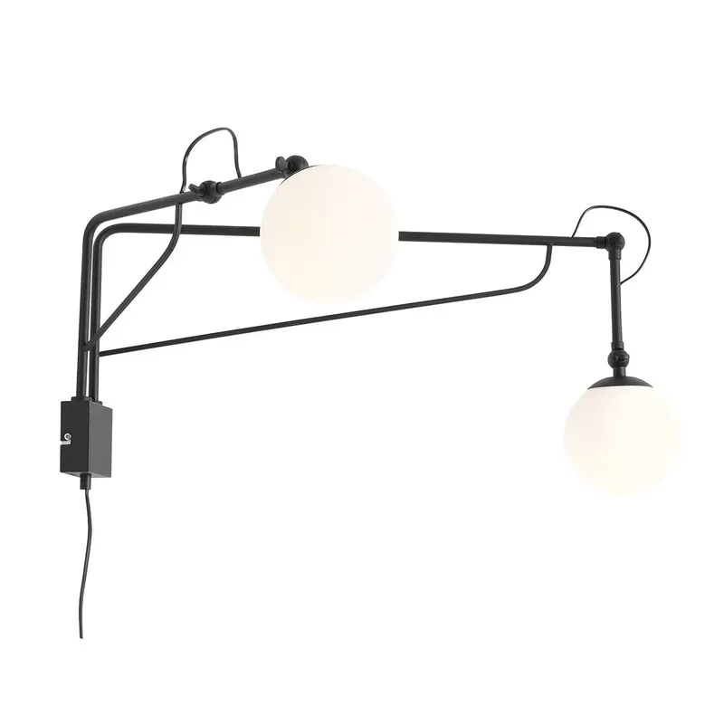 Aplica de perete BOHO L2 LONG - Negru