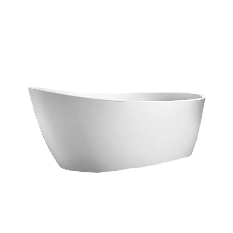 Cada freestanding Florida Natasha 173, 173x77.5x73 cm, ovala, acril sanitar, instalatie inclusa, alb