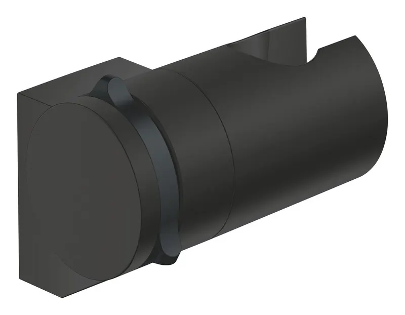 Suport para dus Grohe 275952431, 84 mm, 67 mm, universal, suport dus reglabil, pe perete, abs, Negru
