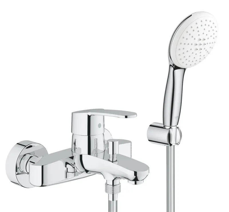 Baterie cada Grohe 25275002, 1 bar, 110 mm, 1.5 m, 225 mm, 173 mm, 44 mm, 2 orificii instalare, Crom