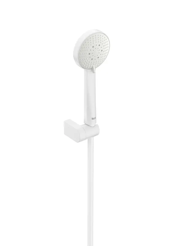 Set para de dus Roca A5B8313B00, dus Stella, diametru 100 mm, 3 functii, montaj universal, racord 1 2 , alb